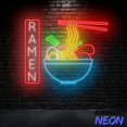 thumbnail image 3 of Handmadetneonsign Ramen Bowl Neon Sign, Japan Noodle Neon Light, Restaurant Wall Decor, Wall Art 91635, 3 of 5