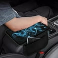 thumbnail image 4 of Yuyamidu Dragonfly Cat Armrest Box Cover Center Console Pad with Storage Pockets Anti-Scratch Car Center Console Cover for Most Cars, Truck, and SUV Auto Accessories, 4 of 7