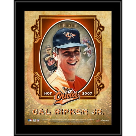 Ripken Jr Hall Of Fame - Cal Ripken Baltimore Orioles 10.5