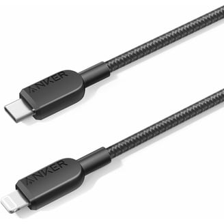 Anker Powerline III Flow USB-C to Lightning Cable, 3/6ft Silica