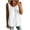 White, variant on fheaev Tank Tops for Women Crew Neck Sleeveless Loose Fit Flowy Trendy Summer Outfits Light Blue M