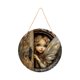 thumbnail image 1 of Placa de puerta 2D, accesorio creativo para bricolaje, ligera, para colgar, decoración de jardín, césped, patio, oficina, regalo, 1 of 9