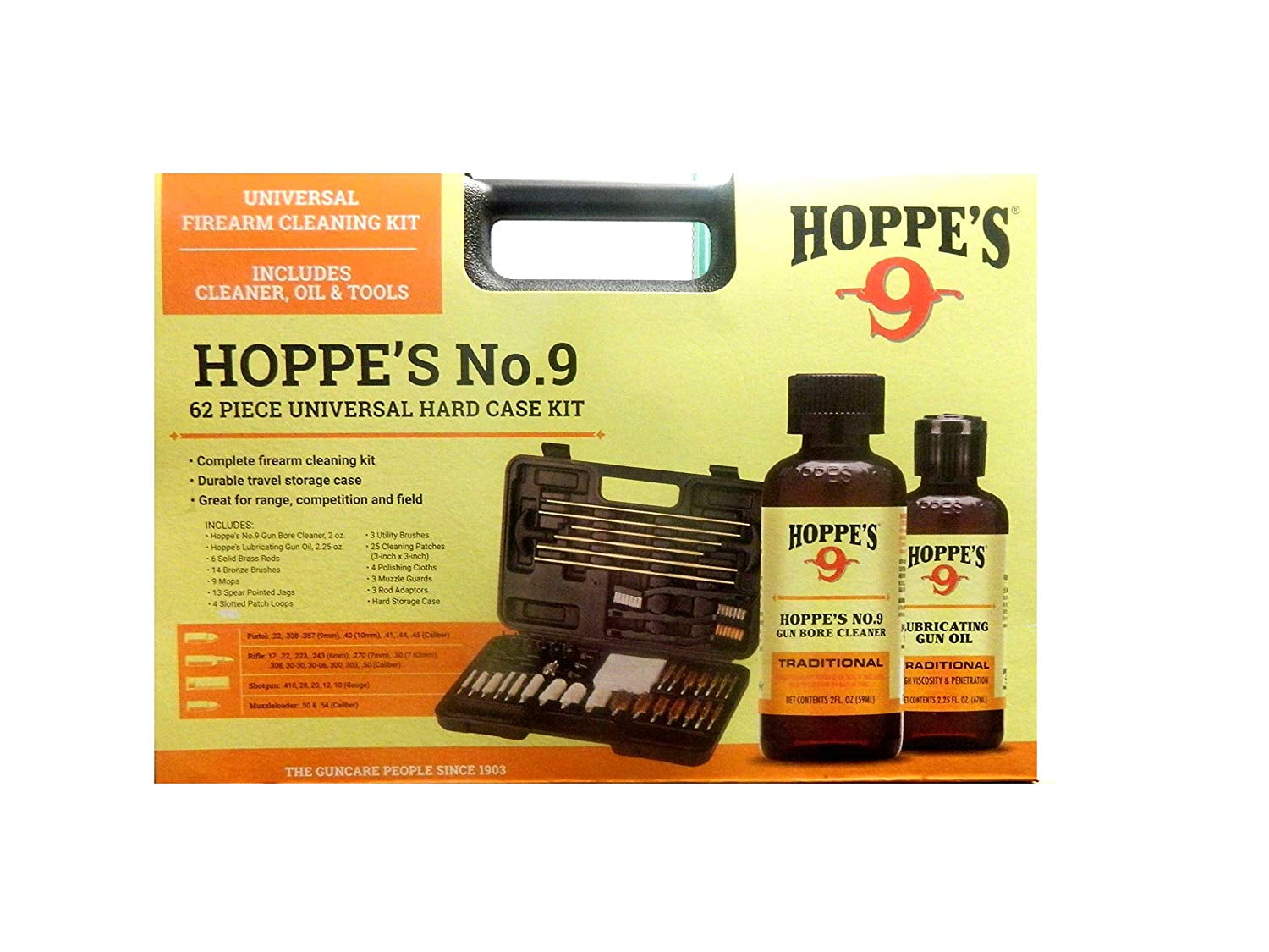 Universal Rifle 9 Dry Cleaning Kit Hoppes No 