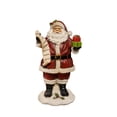 thumbnail image 2 of Dolstice Christmas Santa Claus Figurines, Standing Santa Claus Figure with Wish List Scroll and Gift Boxes, Gifts for Winter Home Table Xmas Party, 2 of 7