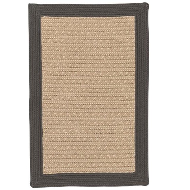 Colonial Mills Rug BY43R096X120S 8 x 10 ft. Bayswater Braided Rug Gray