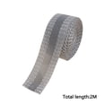 thumbnail image 1 of RKSTN Trousers Stickers 2m DIY Trousers Cuff Sticker Pull Side Sticker Self-adhesive Free Cutting Change Trousers Cuff Paste Close Trousers Cuff Sticker, 1 of 1
