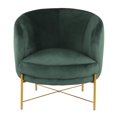 thumbnail image 2 of Chaise d'appoint glamour Chloe de LumiSource, 2 of 8