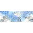 thumbnail image 2 of Wilson, Kelsey 24x11 White Modern Wood Framed Museum Art Print Titled - Bubblescape panel II, 2 of 4