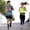 Black, variant on Fitness Running Waist Bag Reflective Nylon Lycra For Men Women Night Jogging Phone Organization Emergency Equipment
