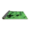 thumbnail image 2 of Ahgly Company Indoor Rectangle Abstract Green Modern Area Rugs, 2' x 3', 2 of 4