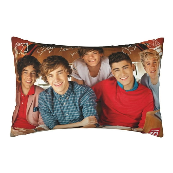 One Direction Pillowcase decoration waist pillowcase sofa bed cushion suitable for bedroom bed sleeping. 20 x 30 inch
