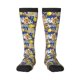 thumbnail image 1 of Fotbe Sicilian Style Calcetas Divertidas Estampadas para Hombre y Mujer, Calcetas de Algodón hasta la Rodilla para Caminar, Correr, Enfermería y Embarazo, 1 of 6