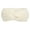 White, variant on Winter Headbands for Women, Ear Warmer - Knit Soft Elastic Crochet Headband - Chunky Turban Head Wrap