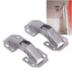 thumbnail image 5 of Bisagra 2 Juegos De Bisagras De Gabinete De aleación De Zinc, Bisagras De Puerta De Armario Sin Orificios De 4 Pulgadas, Tipo Puente Para Puerta De Armario, Puerta De Armario, 5 of 7
