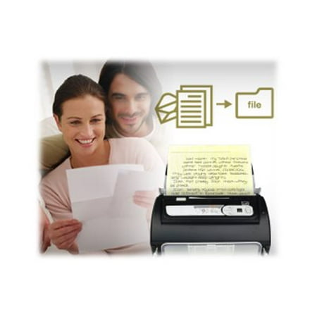 Plustek - High Speed ​​Document Scanner with Automatic Document Feeder - Black