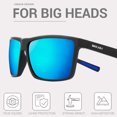 thumbnail image 3 of MAXJULI Polarized Big Sunglasses for Men Women with Big Heads 8125, 3 of 6