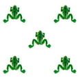 thumbnail image 1 of QualitChoice Leurre de Surface Appât Factice Faible Résistance Forte Résistance Baffle en Fil d'Acier Outils de Pêche Bionique Motif Écailles de Poisson Simulé Vert 5Ensemble, 1 of 6