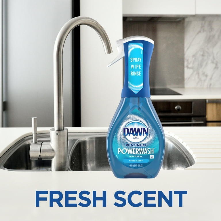 10) DAWN Ultra Power Wash Platinum Fresh Scent Spray 1 Dozen Bottles Fast  Free!
