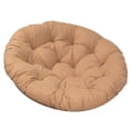 thumbnail image 4 of Cojín para silla de columpio, cojín para silla de jardín, cojín para asiento de hamaca elegante y multiusos Caqui, 4 of 8
