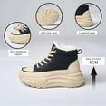 thumbnail image 5 of Platform Winter Shoes for Women,Warm Casual Sneakers,Lightweight Classic Snows Shoes, 5 of 9