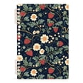 thumbnail image 7 of FORMRS 1-Subject Spiral Notebook 8" x 5" College Ruled 60 Refillable Sheet A5 Hard Cover, 2 Pack, Floral Raspberry Pattern, 7 of 7