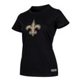 thumbnail image 2 of NFL Playera Aficionado Básica New Orleans Saints Negro para Mujer, Talla Chica, 2 of 5
