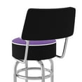 thumbnail image 4 of Trademark Gameroom Sacramento Kings Logo Bar Stool with Back Rest, 4 of 5