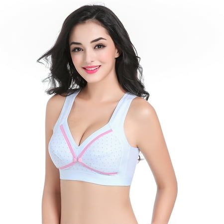 

Yosoo Cotton Maternity Nursing Breast Feeding Bras Prevent Sagging Pregnant Women Underwear