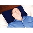 thumbnail image 3 of Carex Contour Cervical Pillow for Neck, Shoulder, Back Pain Relief, Spine Alignment, Washable, Blue, 3 of 4