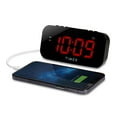 thumbnail image 2 of Timex Alarm Clock with Large LED Display, USB Charging and Battery Backup, Black - T1120B, 2 of 2