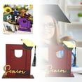 thumbnail image 3 of 2025 Graduation Season Wooden Photo Frame Desktop Ornament Commemorative Keepsake For School Start Academic Celebration, 3 of 7