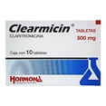 thumbnail image 2 of Clearmicin Claritromicina 500 mg 10 tabletas, 2 of 3