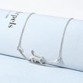 thumbnail image 3 of Cute Cat Silver Necklace Delicate Animal Jewelry for Women Daily Wear Christmas Gift, 3 of 3