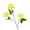 Z6-Yellow, variant on Artificial Mums for Outdoors Fall,Long Stem Faux Chrysanthemums,12.2 Inchs Faux Plastic Chrysanthemum Bouquets for Wedding Home Outdoor Autumn Festival Decorations
