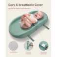 thumbnail image 4 of Cambiador Blissful Diary para bebés, impermeable y con funda, color verde, 4 of 7