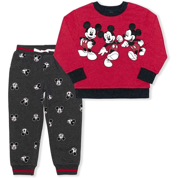 Disney Boy's 2-Piece Mickey Mouse The One and Only Pullover and Jogger Pant Set