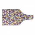 thumbnail image 1 of Pineapple Cutting Board, Lively Colored Print Natural Leaves Hibiscus Flowers Pineapples Tropic Hawaii, Tempered Glass Cutting and Serving Board, Wine Bottle Shape, Multicolor, by Ambesonne, 1 of 1