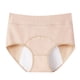 thumbnail image 1 of Gibobby Ropa Interior dama Bañador fisiológico menstrual para mujer, a fugas, ropa interior menstrual 4 capas, ropa interior malla flujo, ropa interior rápida absorción agua （Beige，3XL), 1 of 4