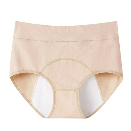

ZMHEGW 12 Packs Underwear Women Menstrual Swimming Trunks Leak Proof 4 Layer Menstrual High Flow Mesh Fast Water Absorption Oversized Panties