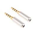 thumbnail image 1 of Convertidor Adaptador de 3,5 Mm Chapado en En uxiliares de 3,5 Mm Pta Yotijar Jack plateado oro del auricular, 1 of 4