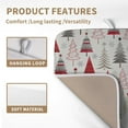 thumbnail image 3 of Christmas Dish Drying Mats for Kitchen Counter Xmas Tree Drying Mat Winter Holiday Dishes Drying Pad Microfiber Absorbent Dish Draining Mat Washable Dish Drainer Rack Mat 16x18 Inch, 3 of 7