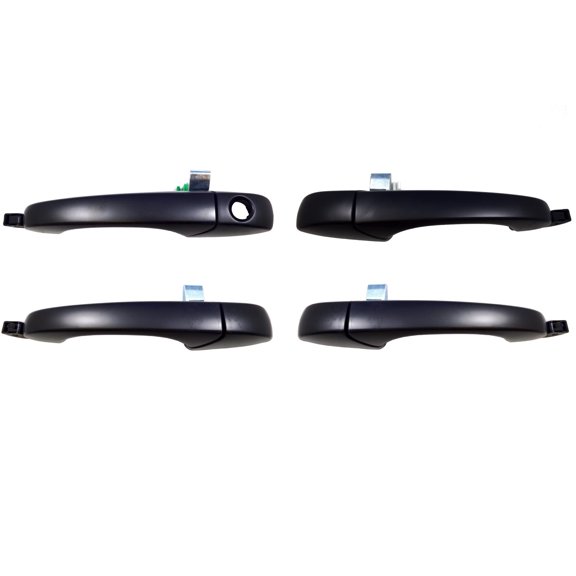 PT Auto Warehouse CH-3300P-QPK - Exterior Outside Door Handle, Primed Black - Front/Rear Left/Right, Set of 4 Fits select: 2005-2006 CHRYSLER 300C, 2007-2010 CHRYSLER 300