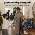 thumbnail image 5 of Fit + Fresh All The Things XL Tote Bag, Travel & Overnight Bag, White Dot, 5 of 11