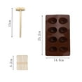 thumbnail image 2 of Kitchen Gadgets Qwtwty DIY Chocolate Popsicle Set, 2 of 3