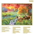 thumbnail image 2 of Buffalo Games September Pasture 500-Piece Interlocking Jigsaw Puzzles for Adults Ages 14+, 2 of 5