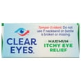 Clear Eyes Maximum Itchy Eye Relief Lubricant Eye Drops, 0.5 fl oz