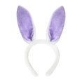 thumbnail image 2 of Slccxzc Easter Cute Rabbit Hairband Rabbit Ear Shape Headband Adult Bunny Ear Deaign Hair Accessories Pink, 2 of 7