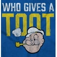 thumbnail image 2 of Popeye Sailor Who Gives A Toot Funny Hoodie Sweatshirt Women Men Brisco Brands L, 2 of 5