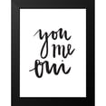 thumbnail image 2 of Urban Road 15x18 Black Modern Framed Museum Art Print Titled - You Me Oui Poster, 2 of 5