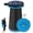 Blue-18" XL Stool & Cushion & Carabiner, variant on Upgraded Collapsible Stool With Cushion 800 Lbs Heavy Duty Capacity & Lightweight 2.6 18-inch Portable Retractable Folding For Adults Camping Fishing Hiking Bbq Travel Outdoor Events